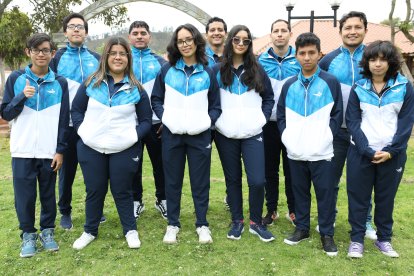 El equipo de ajedrez de Guayas para los Juegos Nacionales Juveniles 2023.