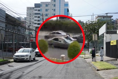 Los moradores activaron la alarma comunitaria cuando se percataron del asalto.