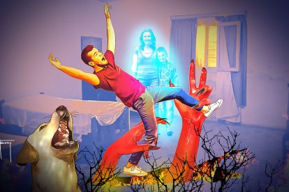 Un residente de Calderón, norte de Quito, cuenta las supuestas apariciones que se han registrado en su sector.