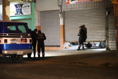 La Policía llegó a constatar el crimen.