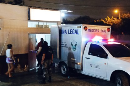 La bala 'zumbó' en La Libertad.