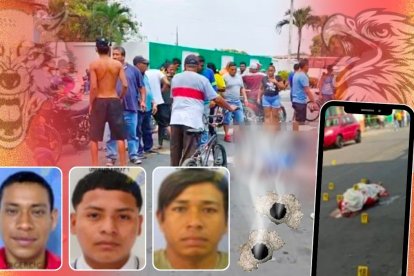 Las víctimas fueron atacadas afuera de un colegio. Sus asesinos llegaron en un vehículo blanco.