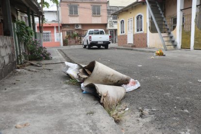 El cadáver de la víctima fue encontrado entre la basura, en el Guasmo.
