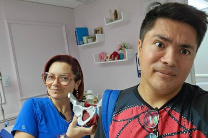 Mauricio Altamirano inició con las molestias de las hemorroides  hace tres