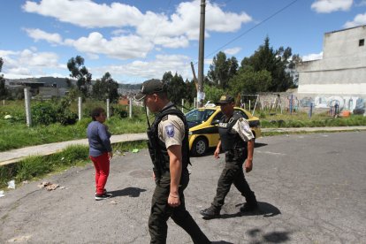 Foto referencial de policías