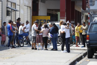 Familiares protagonizaron escenas de dolor y sufrimiento.