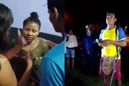 Los pobladores piden la presencia de militares para que los cuiden.