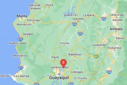 Se reportó un sismo con epicentro en Guayas.