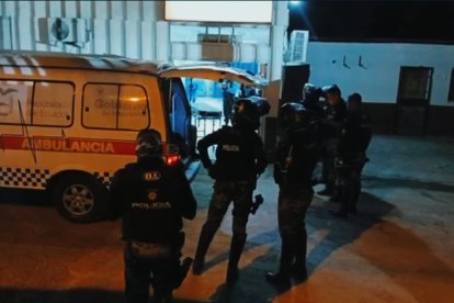 Los delincuentes le dispararon sin piedad