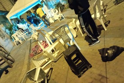 Sujetos en moto llegaron y empezaron a realizar una ráfaga de disparos en el velorio.