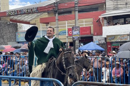 El Paseo de Chagra contó con una cabalgata.
