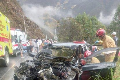 Trágico accidente en Cuenca: una persona falleció.