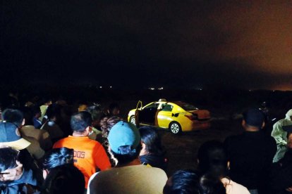 El hallazgo del taxista fue en un área abandonada, en las afueras de la ciudad de Salinas. Su cadáver estaba dentro del taxi.