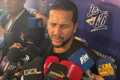 Luis Muentes es el presidente de la Asociación de Árbitros del Ecuador.