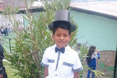 Mateo Anangonó está desaparecido.