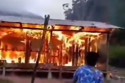 La Policía investiga si el flagelo habría sido provocado.