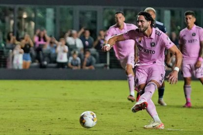 Leonardo Campana marcó un doblete en el último duelo del Inter de Miami, en la MLS.