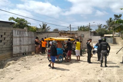 En este lugar quedó tendido el cuerpo de Gustavo Veloz