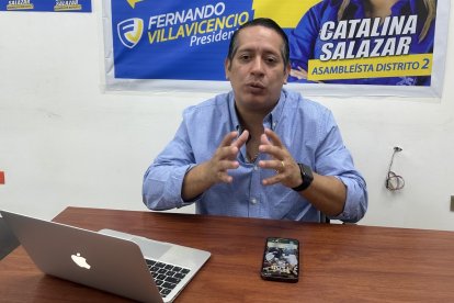 Rommel Salazar, director de Construye en Guayas, asegura que analizarán bien si dará su apoyo o no al candidato Daniel Noboa, en la segunda vuelta