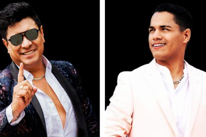 Jaime Enrique Aymara e Ismael Alcívar irán a Medellín a promocionar su nueva producción musical.