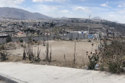 Problemas. A este sector no solo le aqueja la falta de agua potable, también la inseguridad.