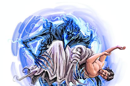 Alex Enríquez asegura que una sombra se le aparecía.