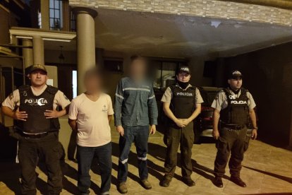 Las víctimas fueron auxilidas por policias que realizaban un operativo de control.