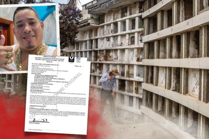 La profanación de la tumba y robo del cuerpo de Junior Roldán se registró en el cementerio Central de Envigado.
