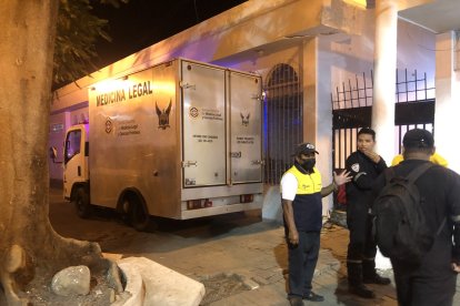 En la morgue de Babahoyo se iniciaron las indagaciones de los dos hechos.