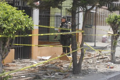 La mujer murió casi de inmediato producto del impacto