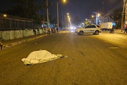 César Roberto Quiñónez Coronel fue asesinado la noche del domingo.
