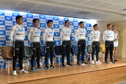 Los siete ciclistas elegidos por Movistar Best PC para ir por la corona.