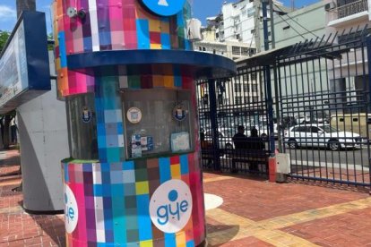 La estación de guía turística estaba en el Malecón 2000.