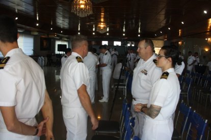 Setecientos marinos forman parte de las capacitaciones.