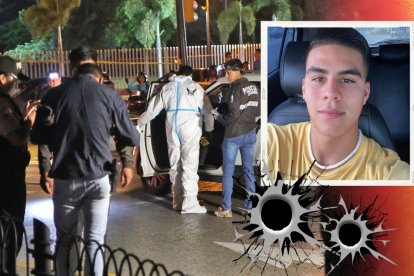 Óscar Steveen Granda Jiménez se movilizaba en este vehículo cuando fue atacado por un sicario que se transportaba en una motocicleta.