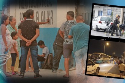 Padres de familia de la unidad educativa Provincia del Cañar llegaron para retirar a sus hijos.  A 100 metros de la puerta de esta institución asesinaron a tiros a un ciudadano. En Los Helechos se metieron a una casa y mataron a un padre y dejaron herido a su hijo.