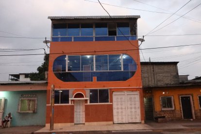 El lugar de los ataques, en Guayaquil.