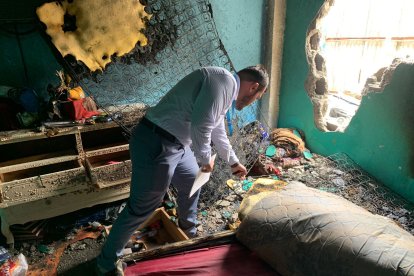 El incendio se habría producido luego de que, supuestamente, las internas quemaron algunos enseres.