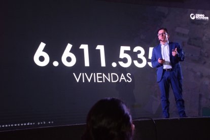 El INEC da detalles del censo del 2022.