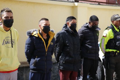 Todos los implicados tienen historial delictivo.