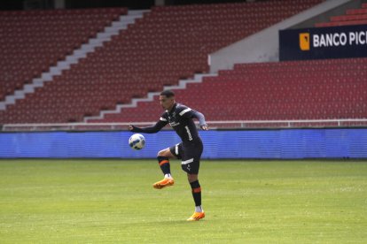 Paolo Guerrero, durante un entrenamiento.