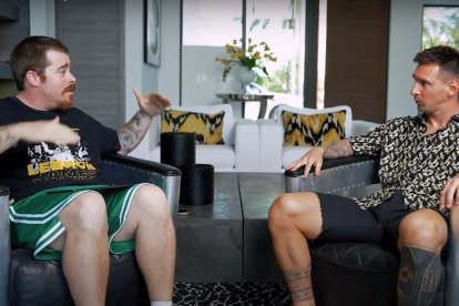 Lionel Messi en entrevista con Migue Granados.