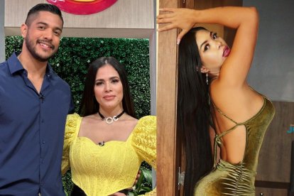 Mayra Jaime y David Naula se ven envueltos en una polémica.