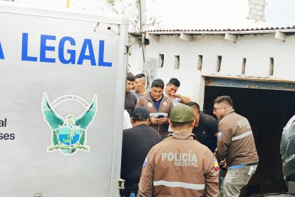 Medicina Legal hizo el levantamiento de cadáver.