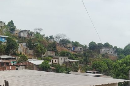 En el interior de esta casa fue asesinado Jessie Gutiérrez  Castaño, de 31 años.