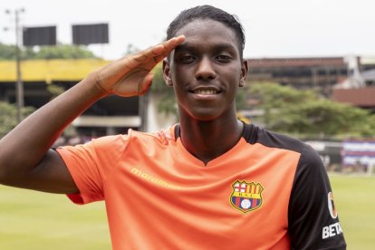 Allen Obando tiene 17 años e hizo su primer gol en la serie A.