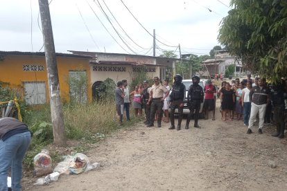 En la parroquia 10 de Noviembre hay consternación por el macabro hallazgo.