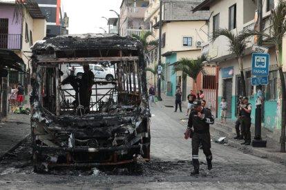 Afortunadamente no se registraron víctimas ni heridos.
