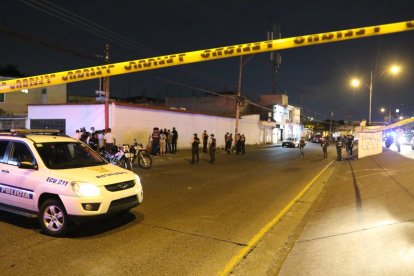 Personal de la DINASED tomó pistas en la escena del crimen