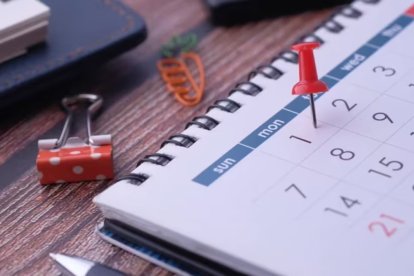 Referencial. Calendario de feriados.